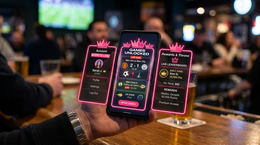 Accessing Games After Login